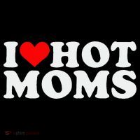 I Love Hot Moms Women's Long Sleeve Shirt thumb 2