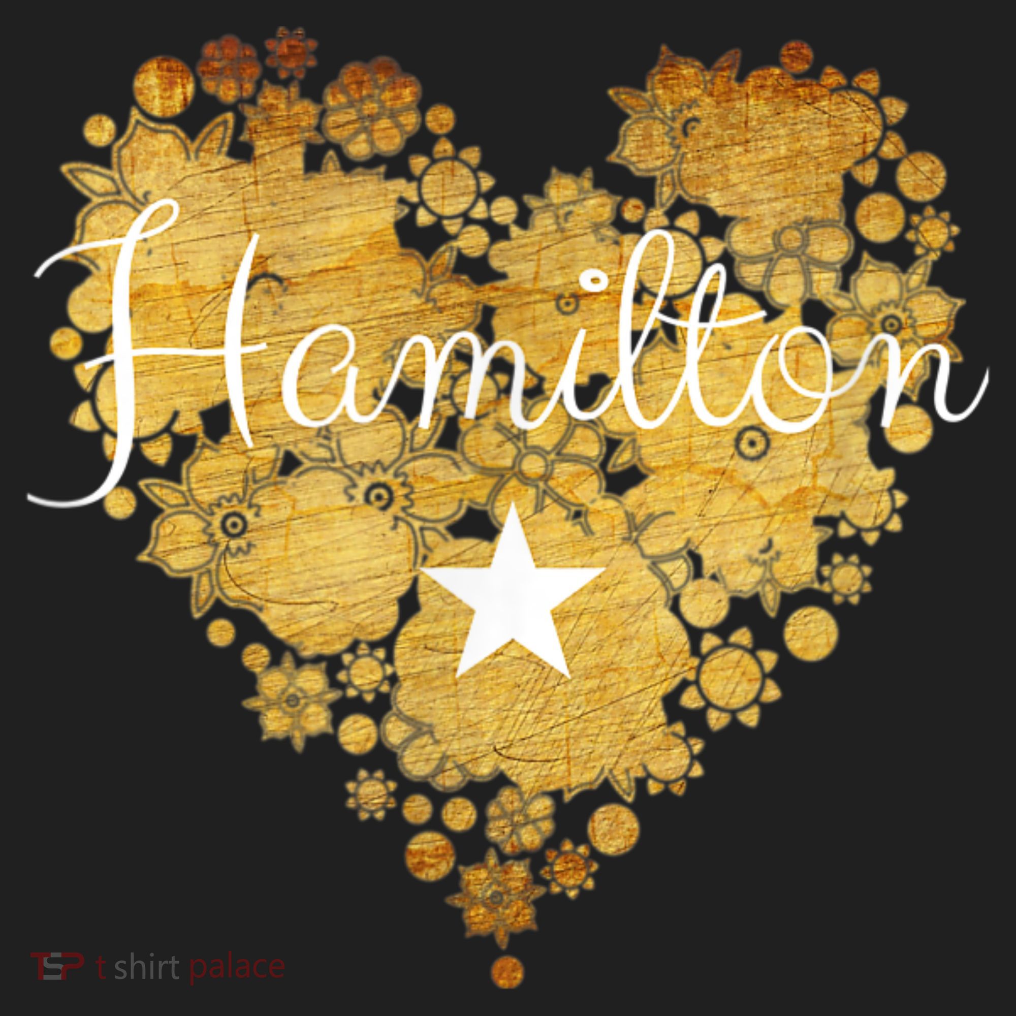 I Love Hamilton Heart Women's Sweatshirt