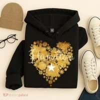 I Love Hamilton Heart Hoodie thumb 4