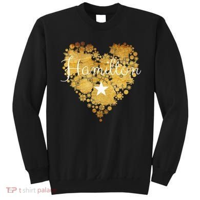 I Love Hamilton Heart Sweatshirt