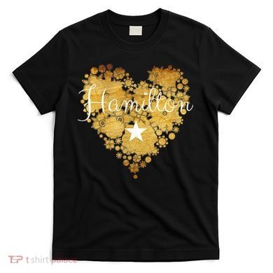 I Love Hamilton Heart T-Shirt