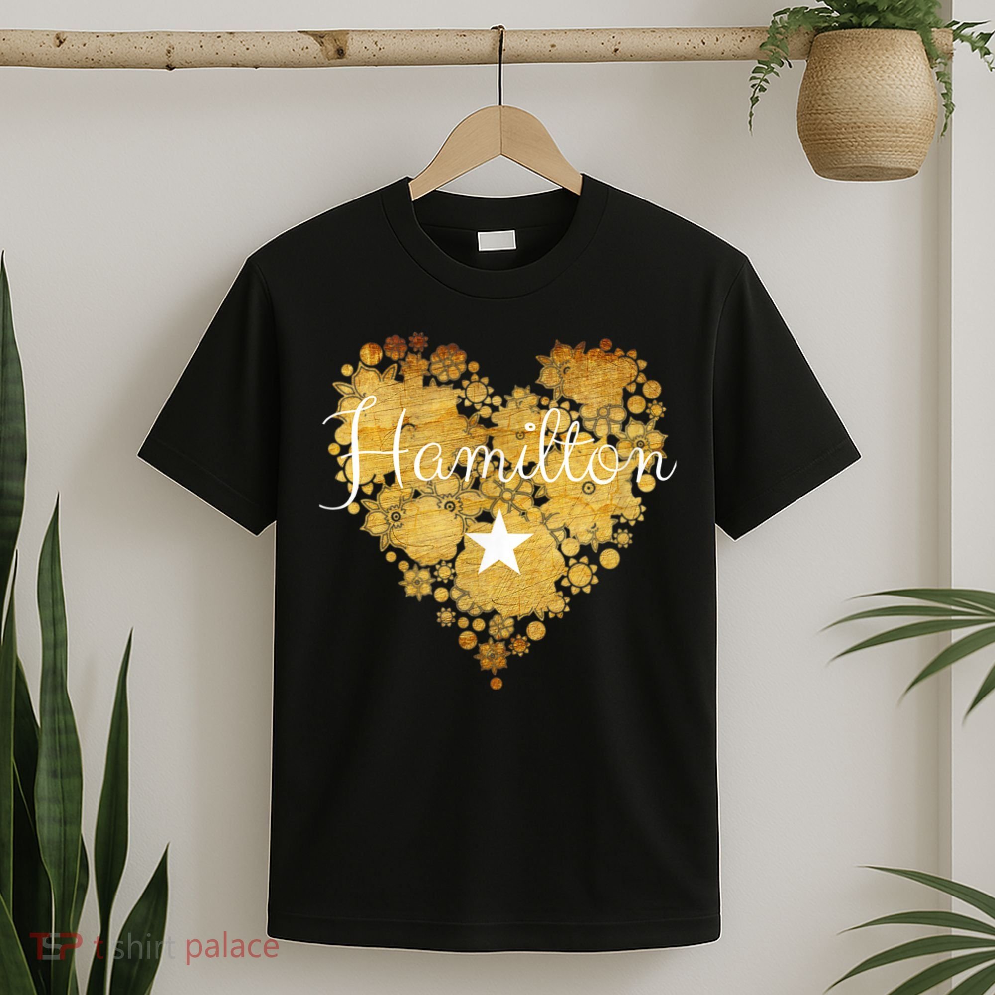 I Love Hamilton Heart T-Shirt