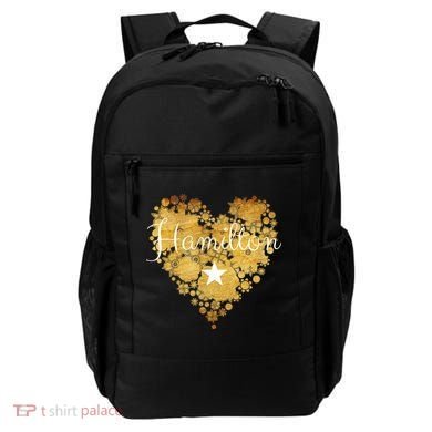 I Love Hamilton Heart Backpack