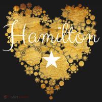I Love Hamilton Heart Pajama Set thumb 2