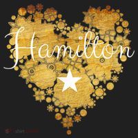 I Love Hamilton Heart Hat thumb 2