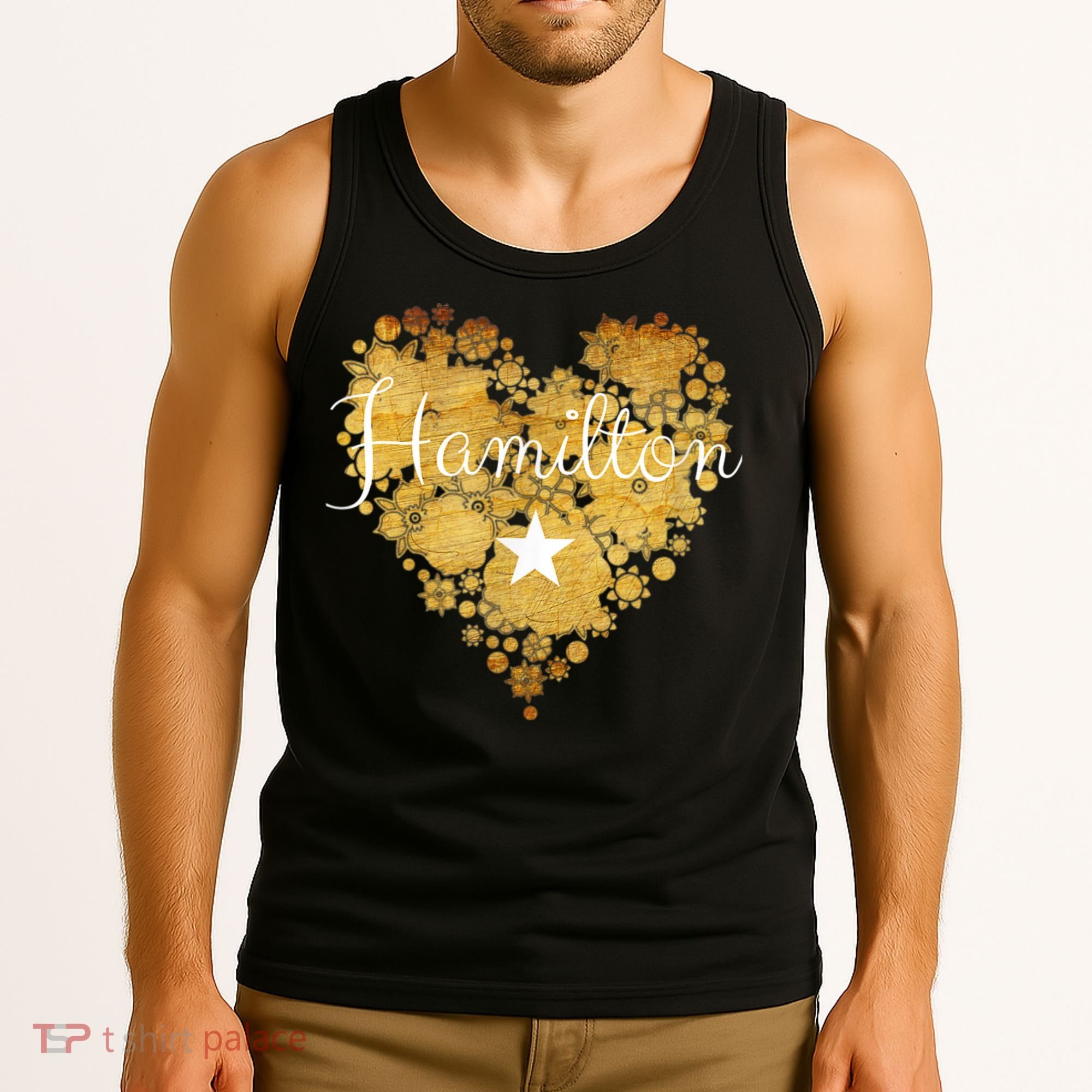 I Love Hamilton Heart Tank Top