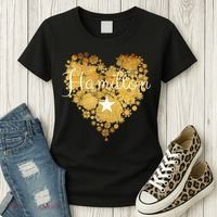 I Love Hamilton Heart Women's T-Shirt thumb 3