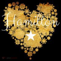 I Love Hamilton Heart Kids Hoodie thumb 5
