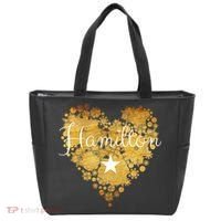 I Love Hamilton Heart Tote Bag thumb 0