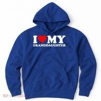 I Love Heart My Granddaughter Hoodie thumb 0