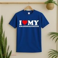 I Love Heart My Granddaughter T-Shirt thumb 2