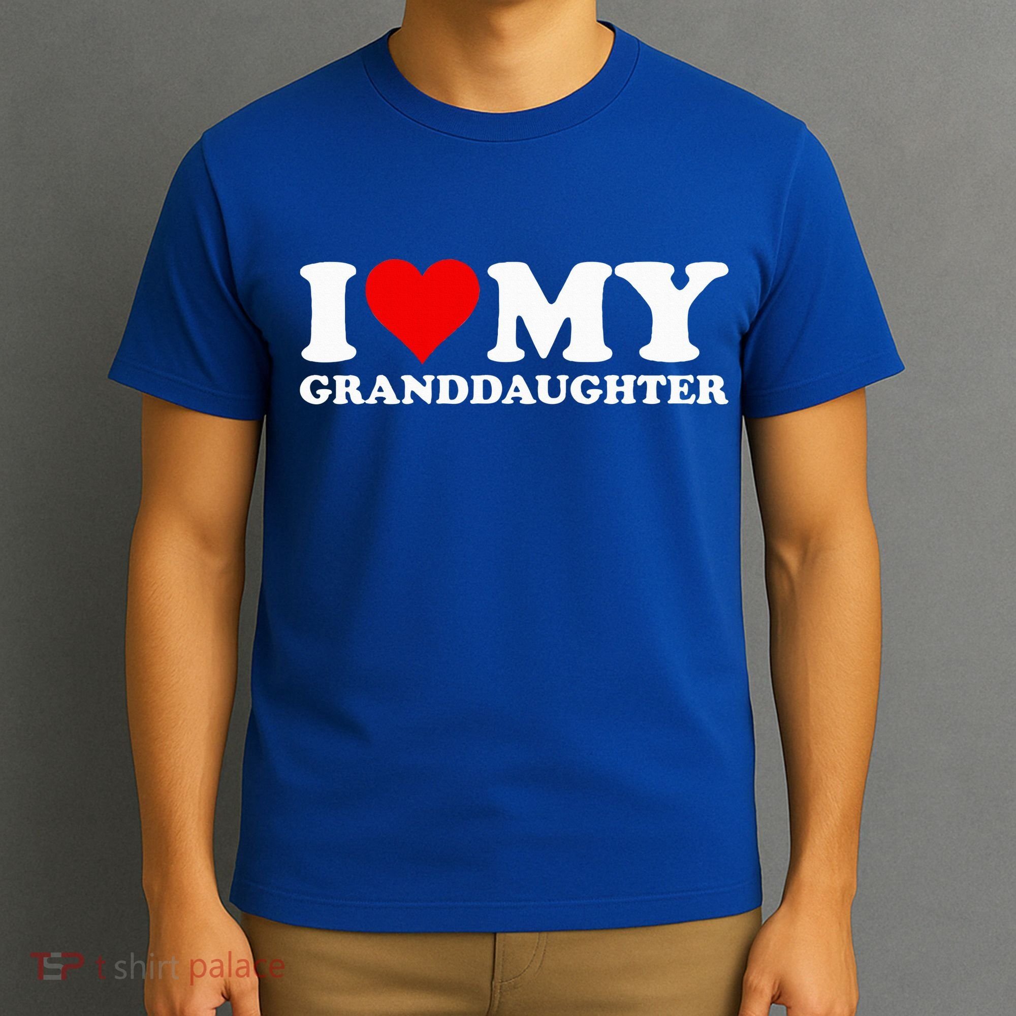 I Love Heart My Granddaughter T-Shirt