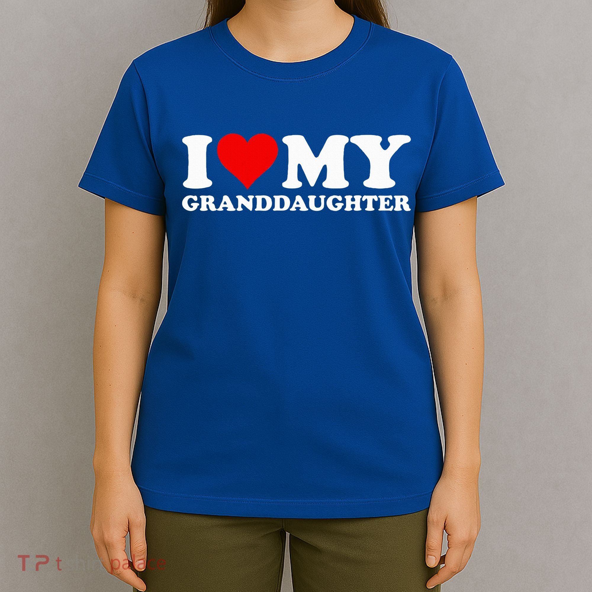 I Love Heart My Granddaughter T-Shirt