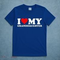 I Love Heart My Granddaughter T-Shirt thumb 5
