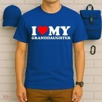 I Love Heart My Granddaughter T-Shirt thumb 6