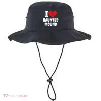 I Love Haunted Mound Bucket Hat thumb 0
