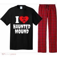 I Love Haunted Mound Pajama Set thumb 0