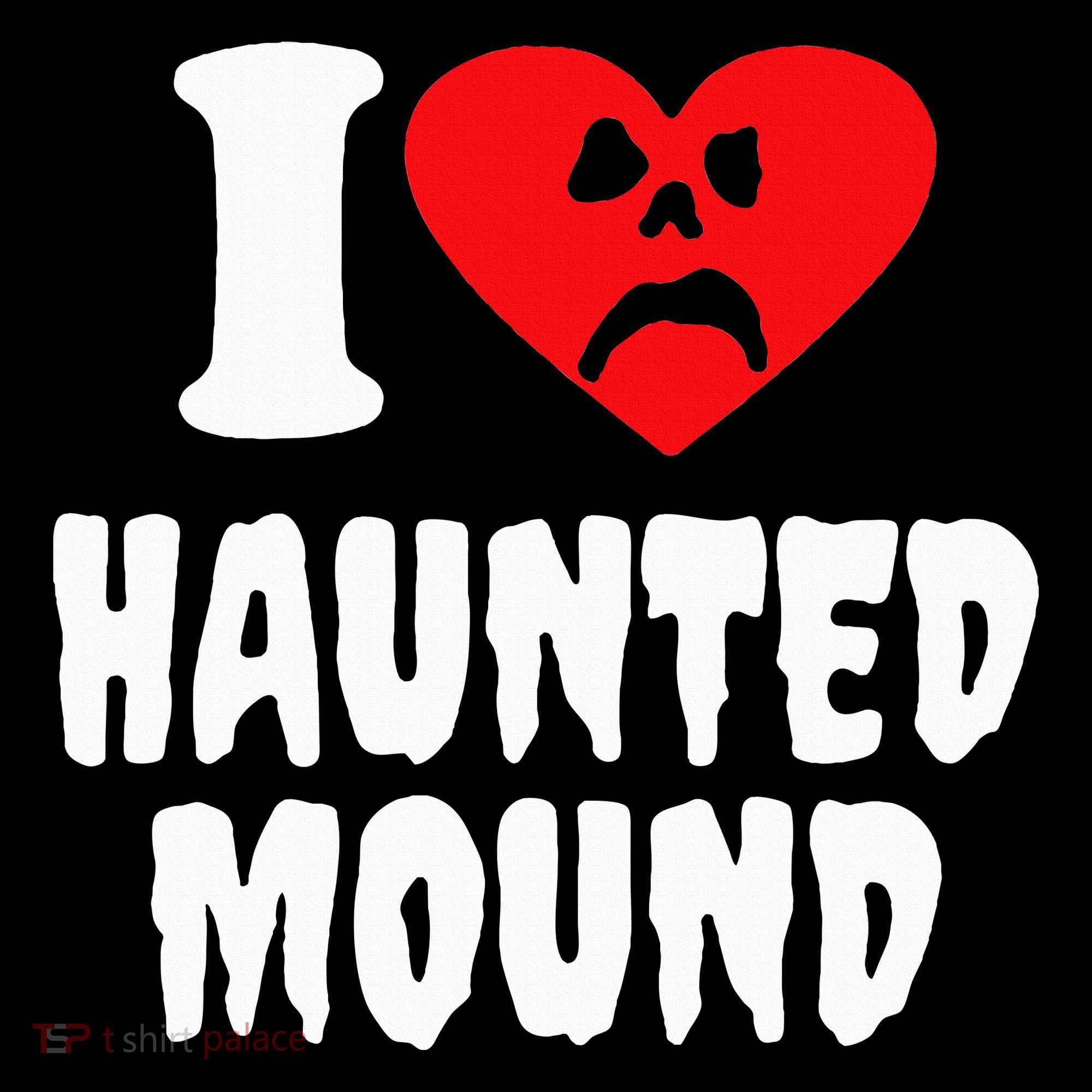 I Love Haunted Mound Women's Hoodie