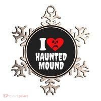 I Love Haunted Mound Ornament thumb 0