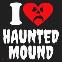 I Love Haunted Mound Golf Towel thumb 3