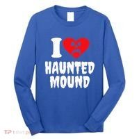 I Love Haunted Mound Long Sleeve Shirt thumb 0