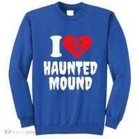 I Love Haunted Mound Sweatshirt thumb 0