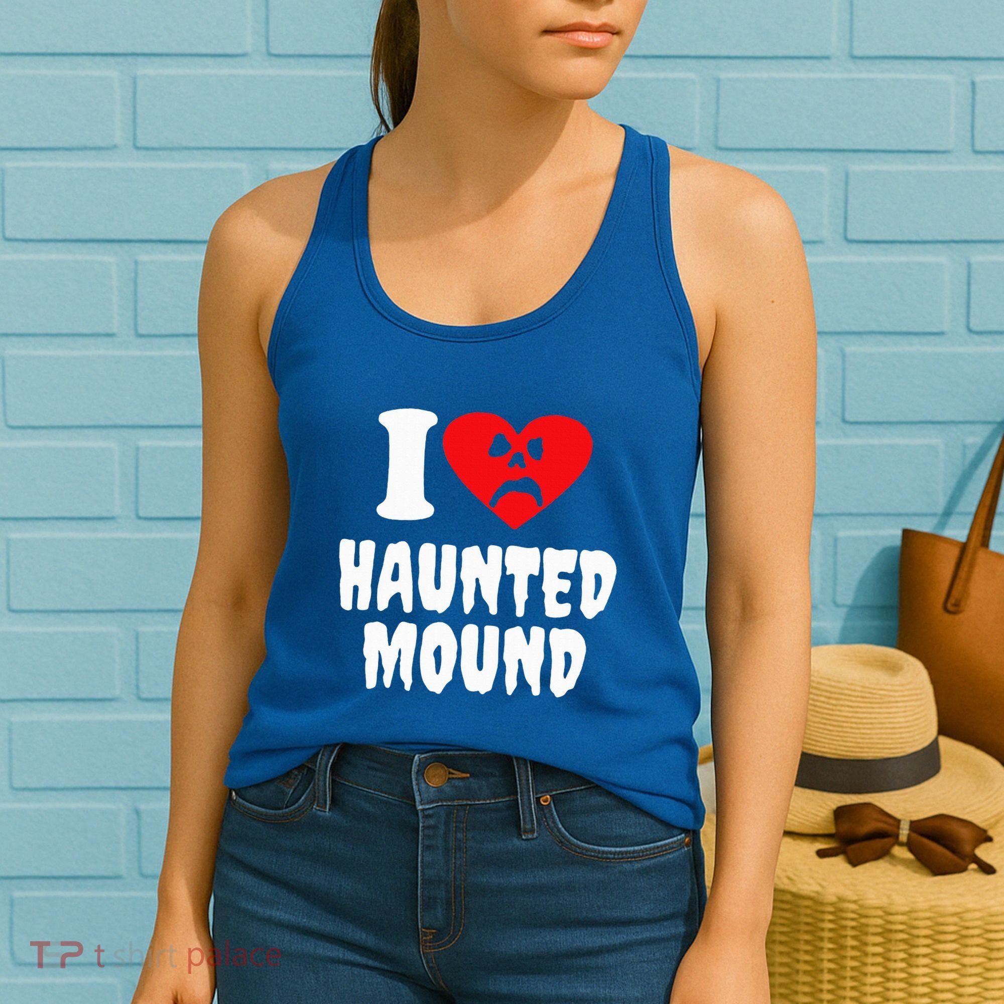 I Love Haunted Mound Women's Tank Top
