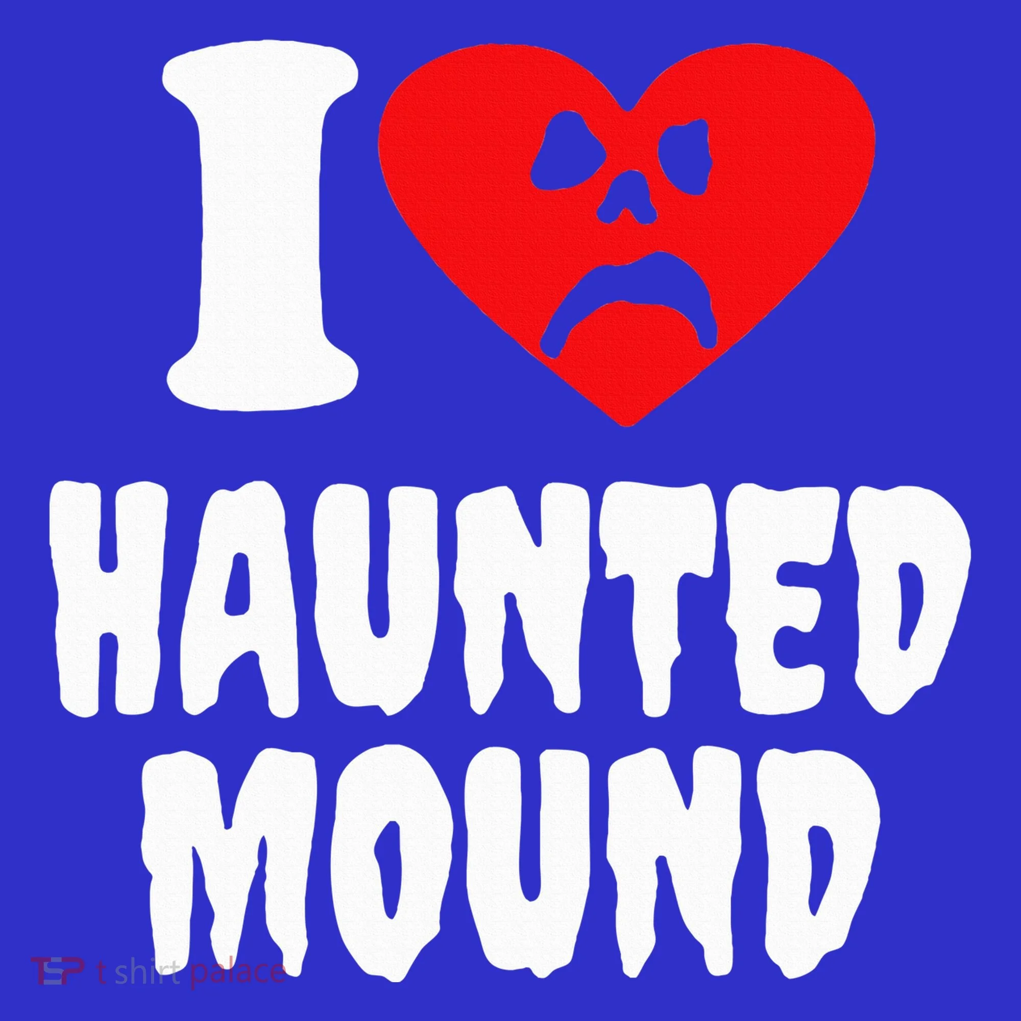 I Love Haunted Mound Baby Bodysuit