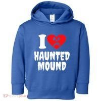 I Love Haunted Mound Toddler Hoodie thumb 0