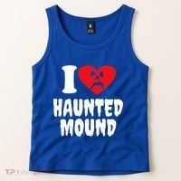 I Love Haunted Mound Tank Top thumb 2