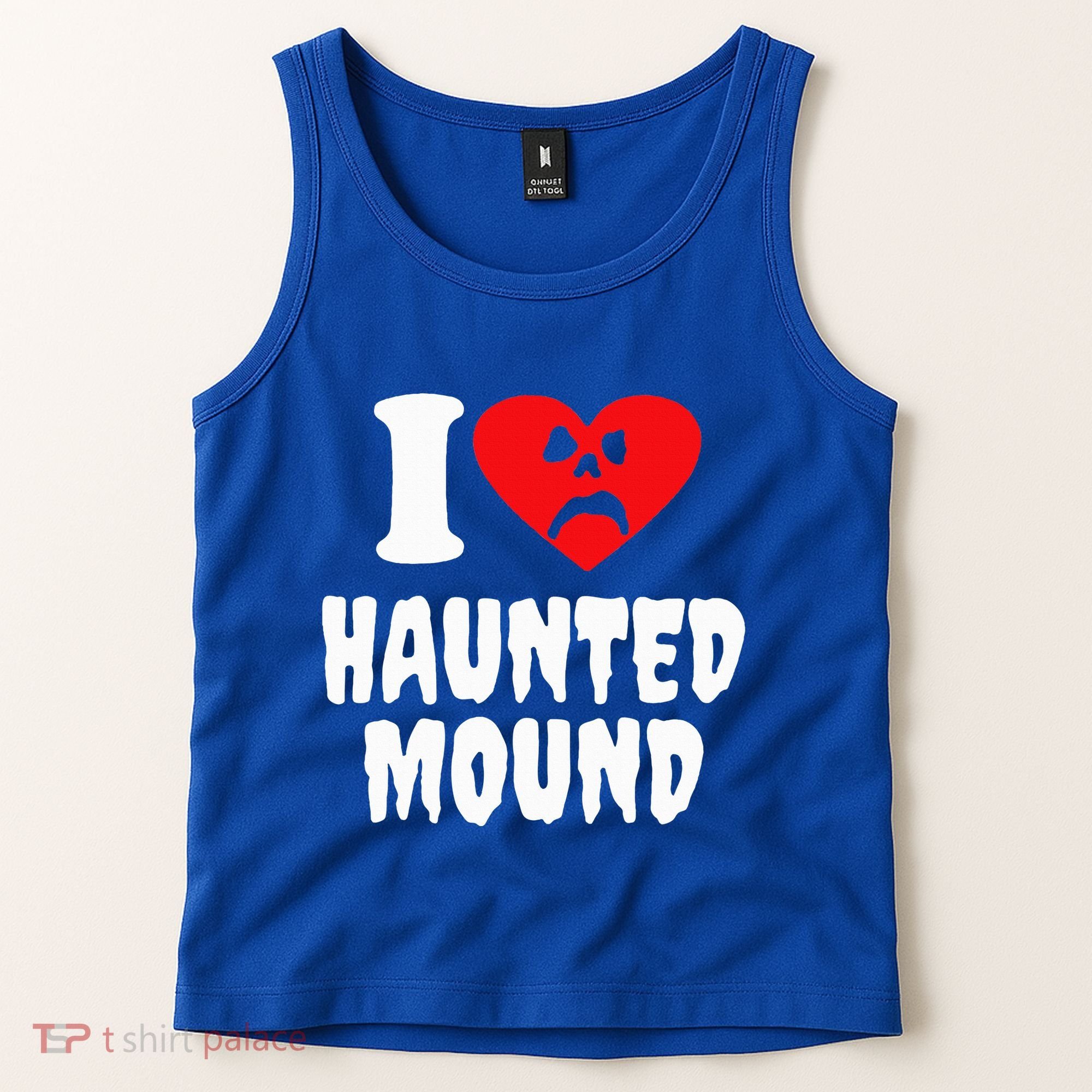 I Love Haunted Mound Tank Top
