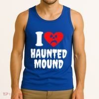 I Love Haunted Mound Tank Top thumb 3