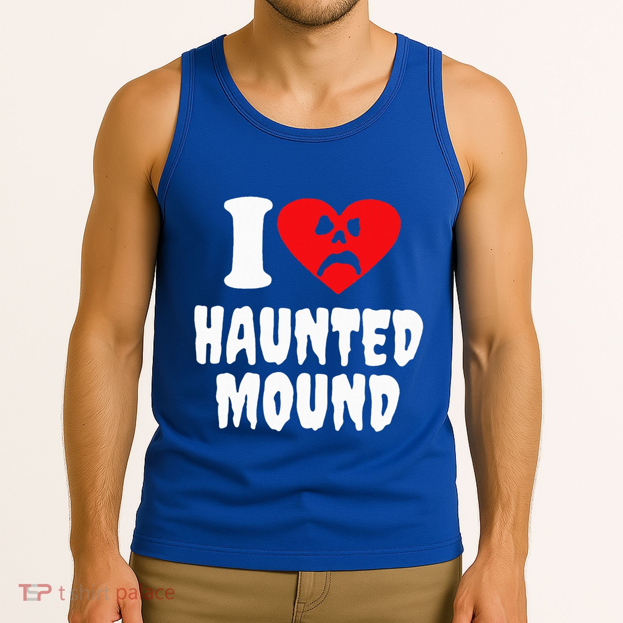 I Love Haunted Mound Tank Top