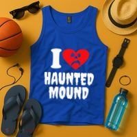 I Love Haunted Mound Tank Top thumb 4