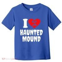 I Love Haunted Mound Toddler T-Shirt thumb 0