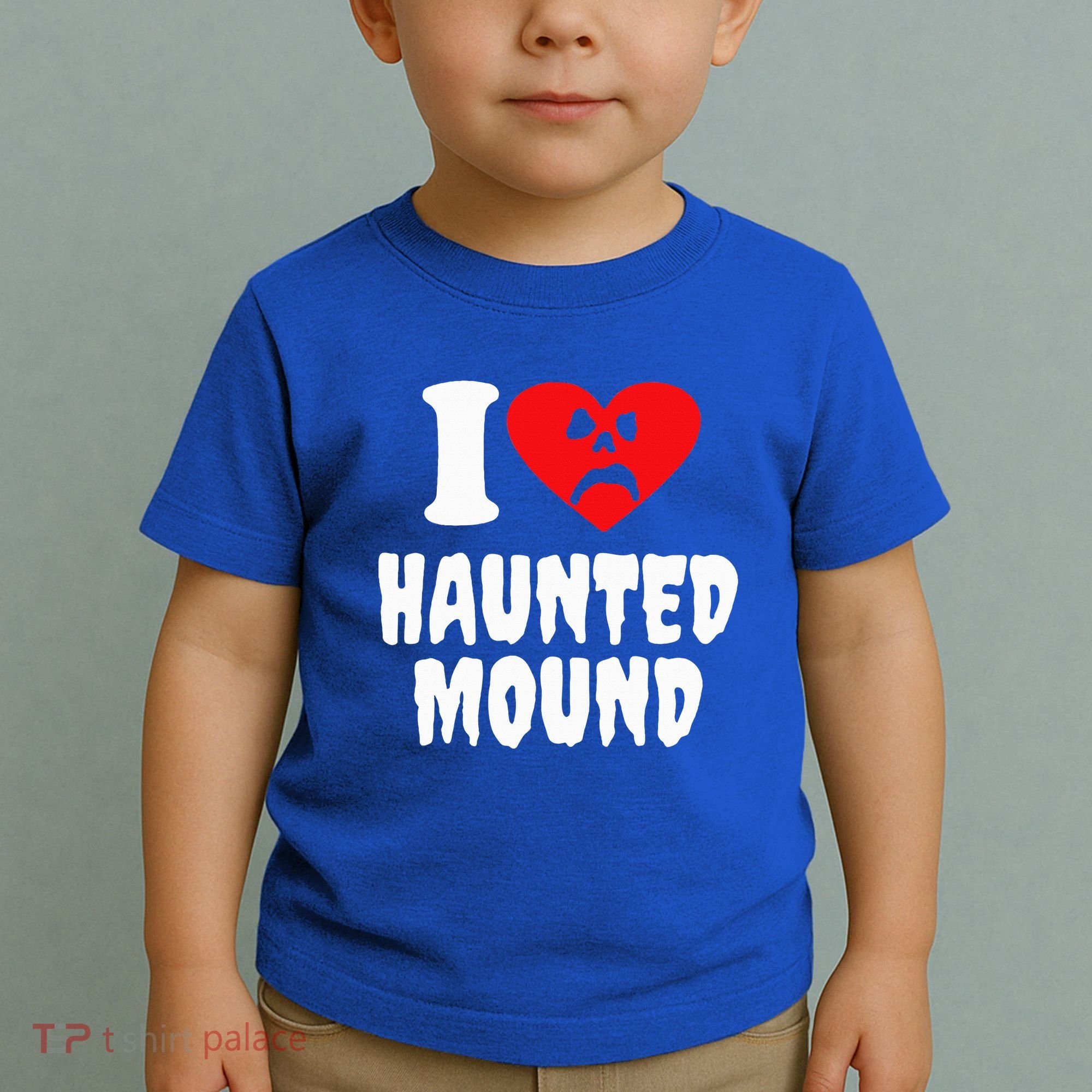 I Love Haunted Mound Toddler T-Shirt