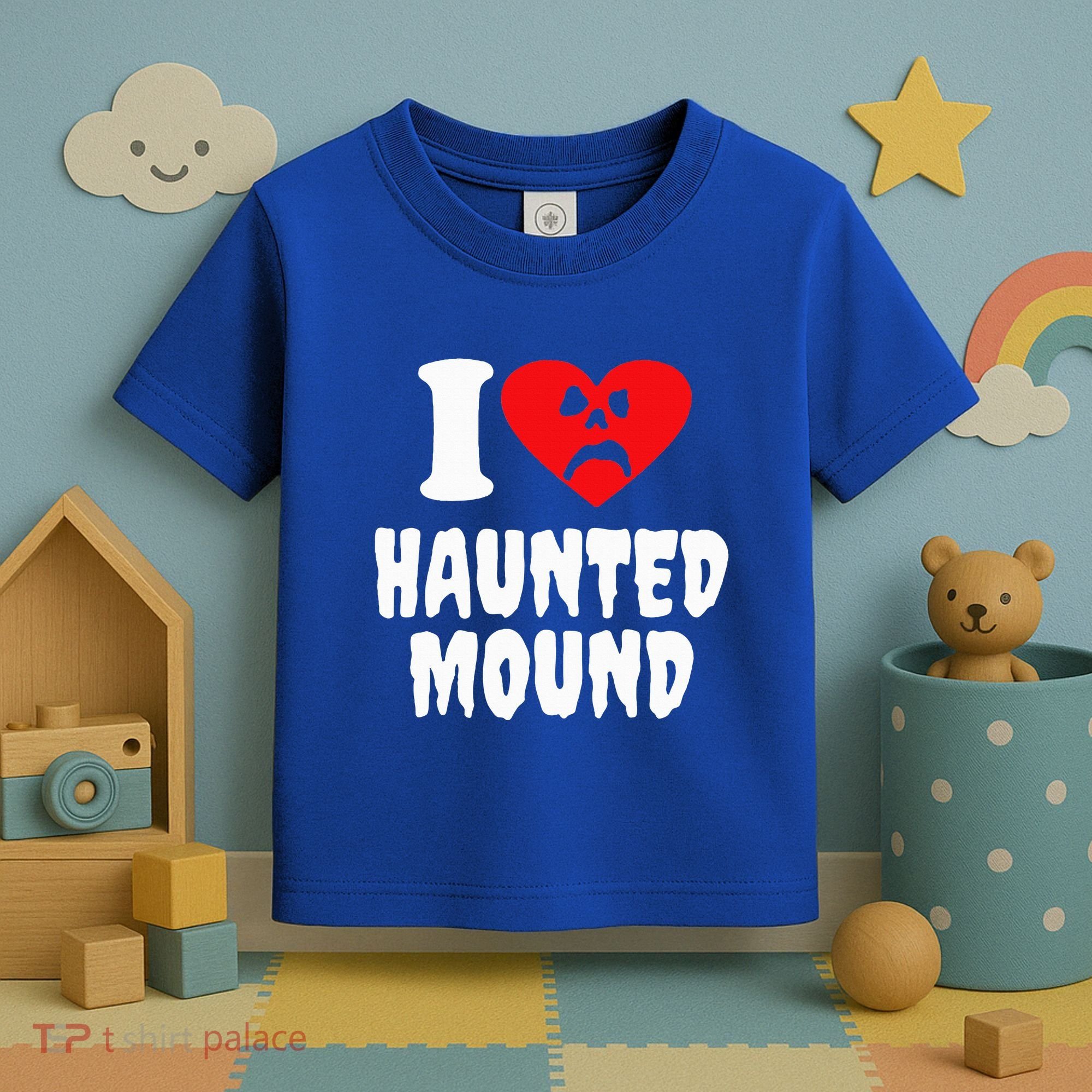 I Love Haunted Mound Toddler T-Shirt