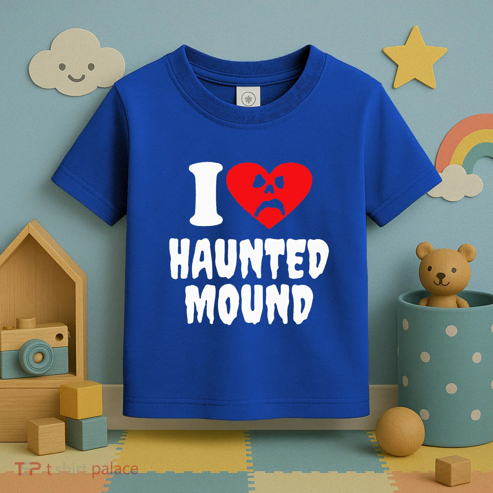 I Love Haunted Mound Toddler T-Shirt