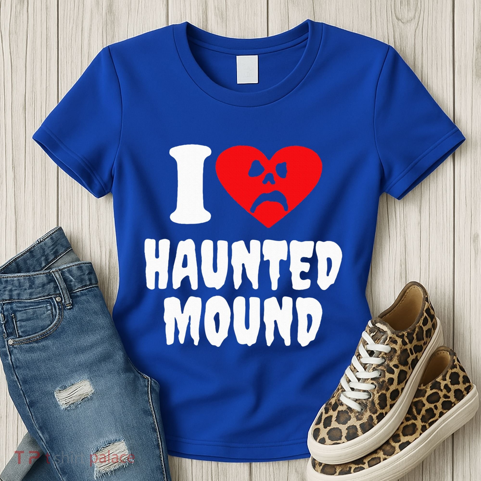 I Love Haunted Mound Women's T-Shirt