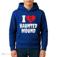 I Love Haunted Mound Kids Hoodie thumb 4