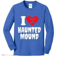 I Love Haunted Mound Kids Long Sleeve Shirt thumb 0