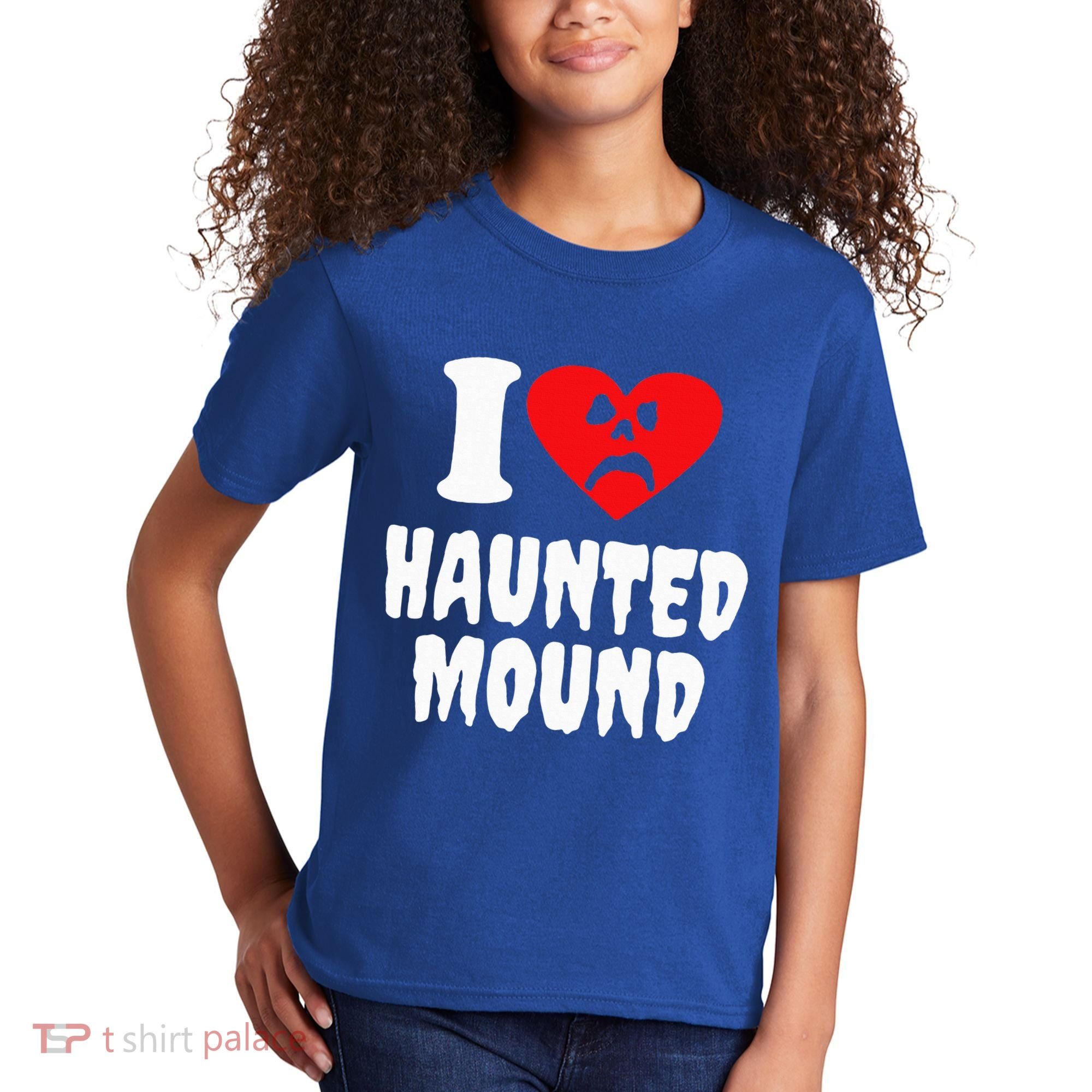 I Love Haunted Mound Kids T-Shirt