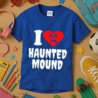 I Love Haunted Mound Kids T-Shirt thumb 3