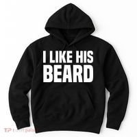 I Like His Beard Hoodie thumb 0