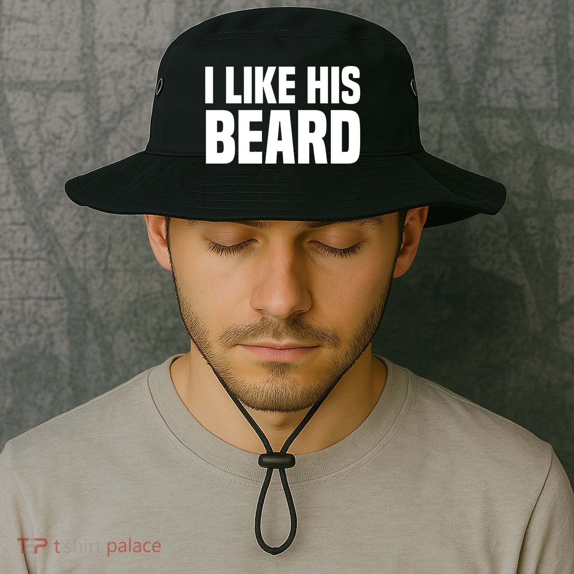 I Like His Beard Bucket Hat
