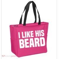 I Like His Beard Tote Bag thumb 2