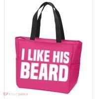 I Like His Beard Tote Bag thumb 3