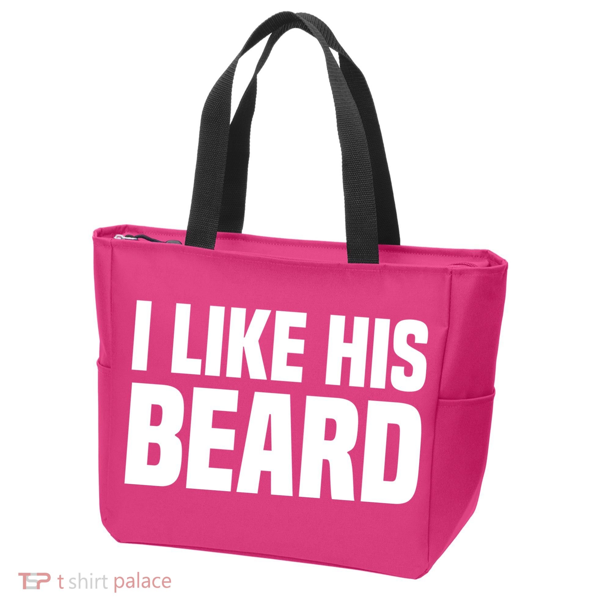 I Like His Beard Tote Bag