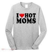 I Love Hot Moms Long Sleeve Shirt thumb 0