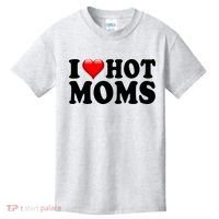 I Love Hot Moms Kids T-Shirt thumb 0